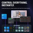Elgato Stream Deck + XL – Customizable Control Platform With Macro Keys, Multifunction Dials, Touch Strip for Professional Systems & Production – USB-C for PC and Mac - 3