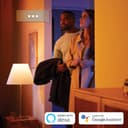 Philips Hue White and Colour Ambiance Smart Light Bulb 2 Pack 75W - 1100 Lumen [E27 Edison Screw] with Bluetooth. Works with Alexa, Google Assistant and Apple Homekit - 8