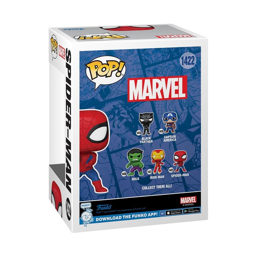 Funko POP! Marvel: New Classics - Spider-Man - Collectable Vinyl Figure - Gift Idea - Official Merchandise - Toys For Kids & Adults - Model Figure for Collectors and Display - 3