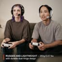 SteelSeries Arctis Nova 3P Wireless - PS5 Headset - Gaming Headset - Mobile App Control - 40 HR Battery with fast charging - Compatible with PlayStation, PC, Switch - 2.4GHz/Bluetooth - Black - 5