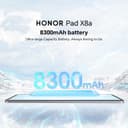 HONOR Pad X8A 4Go 64Go, Extensible à 1 TB, WiFi Tablette, Écran 11 Pouces 90Hz, Snapdragon 680, 4 Haut-parleurs, Batterie de 8300mAh, Corps en métal, Android 14, Google Service, Gris - 4