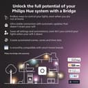 Philips Hue White and Color Ambiance Discover Outdoor LED Garden Spotlight, Outdoor Lamp with 16 million Colors Palette and Dimmable, Smart LED App Controlled - 6