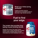 Dymatize Elite 100% Whey Smooth Banana 2170g - High Protein Low Sugar Powder + Whey Protein and BCAAs - 3