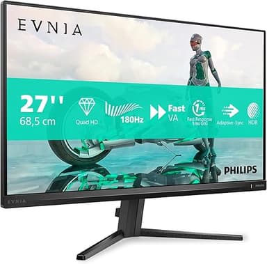 Philips 27M2N3500AM 27 inch WQHD Gaming Monitor 180Hz, Fa…