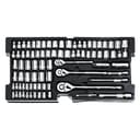 WORKPRO 408-Piece Mechanics Tool Set, Chrome Vanadium Forged Tools, 3-Drawer Heavy Duty Metal Box - 5