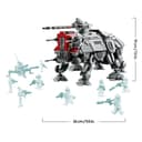 LEGO Star Wars 75337 AT-TE Walker Building Toy with 3 212th Clone Trooper Minifigures, plus Dwarf Spider & Battle Droid Figures - Gift for 9+ Year Old Boys & Revenge of the Sith Fans - 9