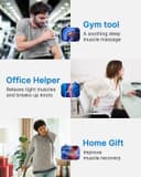 RENPHO Massage Gun Deep Tissue, Muscle Massage Gun 3200 RPM Motor Massager with Type-C Charging and Portable Case, for Home Office Workout Full Body Muscle Massage Relax, Black - 2