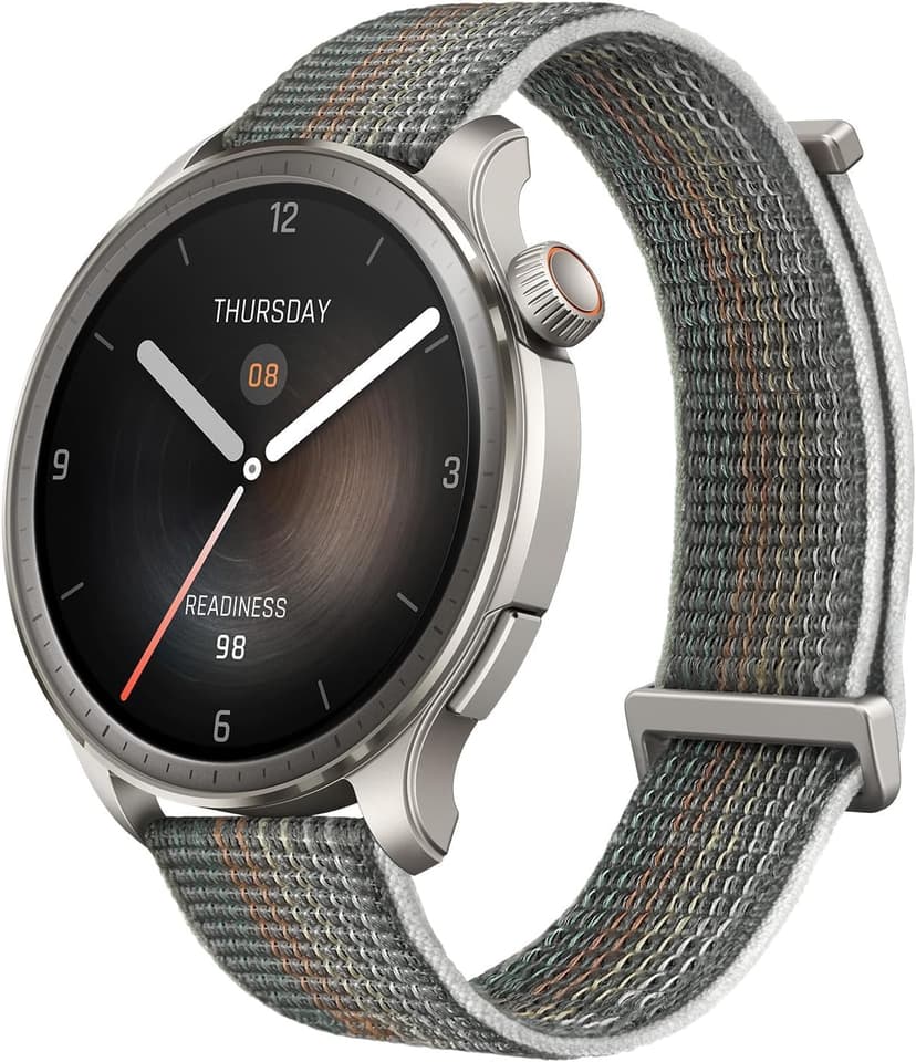 Amazfit Balance 46mm Smart Watch, NFC Contactless Payment, AI Fitness Coach, 14-Day Battery Life, Sleep & Health Monitoring, GPS, 150+ Sports Modes, Bluetooth Calls, AMOLED Screen for Android & iPhone - 1