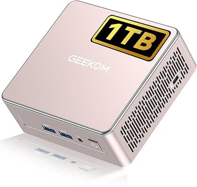 GEEKOM A5 Mini PC with 3-Year Coverage, with AMD Ryzen 5 …