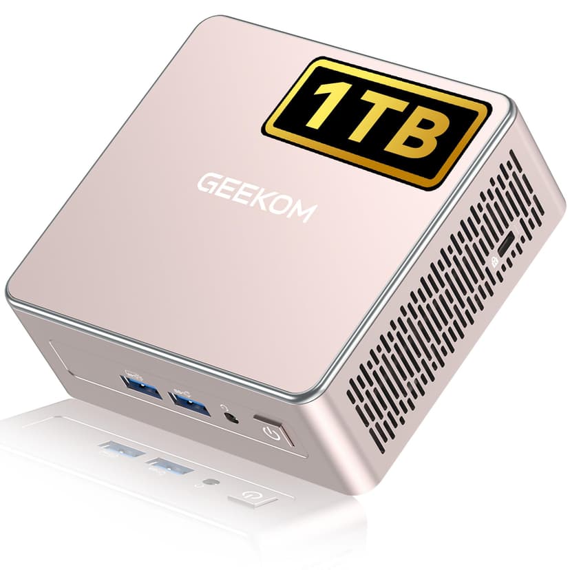GEEKOM A5 Mini PC with 3-Year Coverage, with AMD Ryzen 5 … - 1