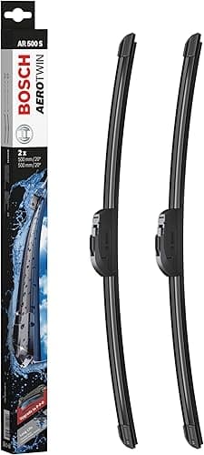 BOSCH Balai d'essuie-glace Aerotwin Retro Spoiler AR500S 3397009081 Compatible avec: BMW 3 Compact, Z3 Coupe, Z3 Roadster, BRILLIANCE BS4, BS6, CADILLAC XLR, CHEVROLET BLAZER S10, DACIA DUSTER