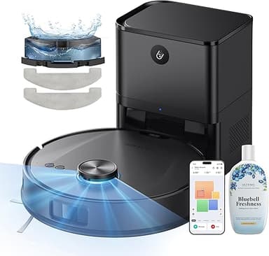 Ultenic T20 Pro Self Emptying Robot Vacuum Cleaner with M…