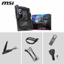 MSI MPG Z890 CARBON WIFI Motherboard, ATX - Supports Intel Core Ultra Processors (Series 2), LGA 1851-110A SPS VRM, DDR5 Memory Boost 9200+ MT/s (OC), PCIe 5.0 x16 & 4.0 x16, M.2 Gen5, Wi-Fi 7, 5G L - 7