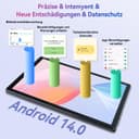 Ainmel Tablette Android, 10 Pouces avec processeur Octa-Core, 10GB RAM 128GB ROM, 1TB TF Card Expand, 1280x800 IPS HD Touchscreen, 5G/2.4G WiFi, BT 5.0, 5MP+8MP Dual Camera Android Tablette (Gris) - 5