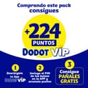 Dodot Sensitive Baby Diapers Size 3 (6-10 kg), 224 Diapers + 1 Pack of 48 Free Wipes, Optimal Dodot Skin Protection, Monthly Pack, 224 Count (Pack of 1) - 2