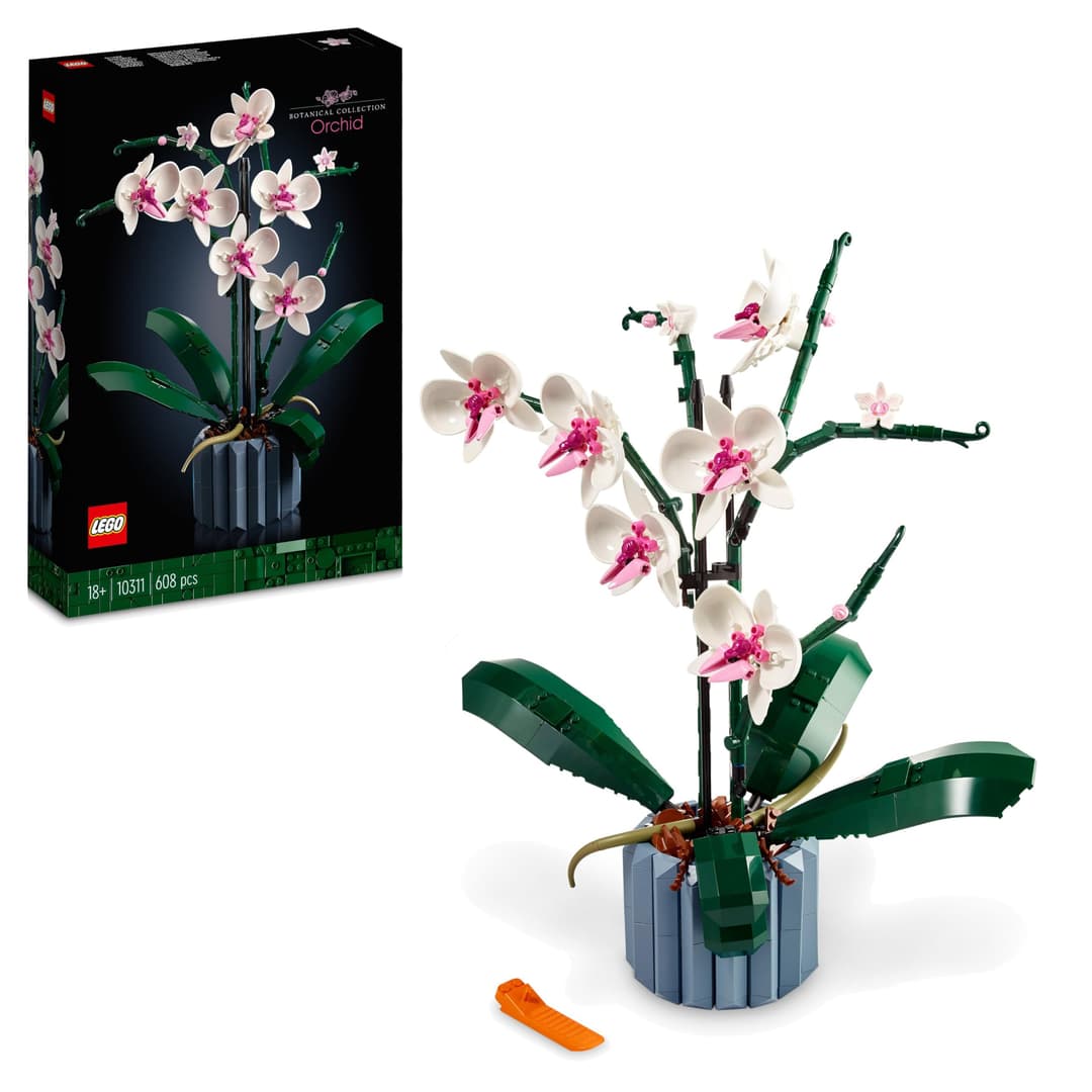 LEGO Botanicals Orchid - Artificial Plant Set for Adults …