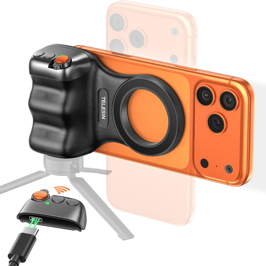Jeebel Stabilisateur Smartphone - Grip Magnétique pour Té…