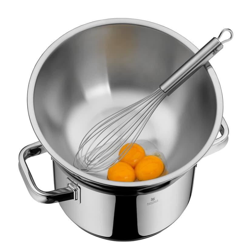 WMF 645709990 Gourmet Bowl Set for Kitchen 4-Piece, Cromargan Stainless Steel, Multifunctional, Mixing Bowl, Serving Bowl, Stackable - 6