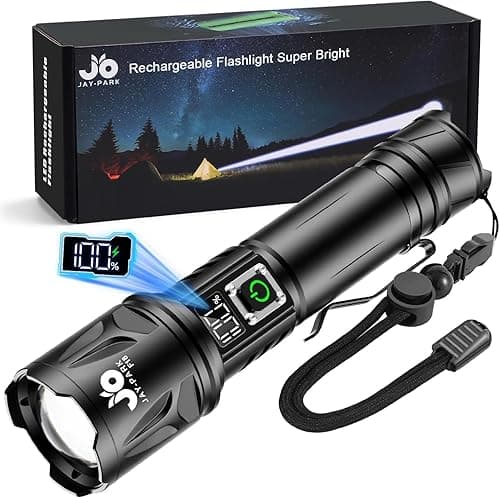 JAY-PARK Lampe Torche LED Ultra Puissante 1000000 Lumens,…