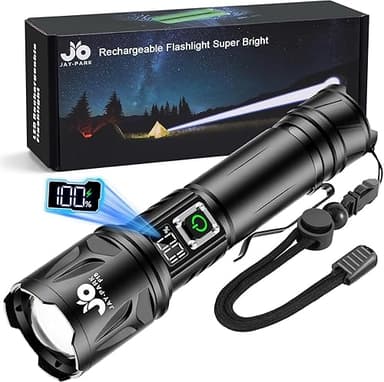 JAY-PARK Lampe Torche LED Ultra Puissante 1000000 Lumens,…