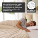 TEMPUR Symphony Ergonomic Neck Support Pillow for Back and Side Sleepers, Size L - 43 x 63 x 14 cm - 4