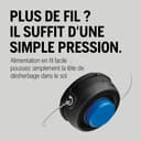 Husqvarna 122C : Coupe-Bordures Thermique 21,7 cm³, Largeur de Coupe 43 cm, Arbre courbé, Smart Start®, tête de Coupe Tap’n Go. - 8