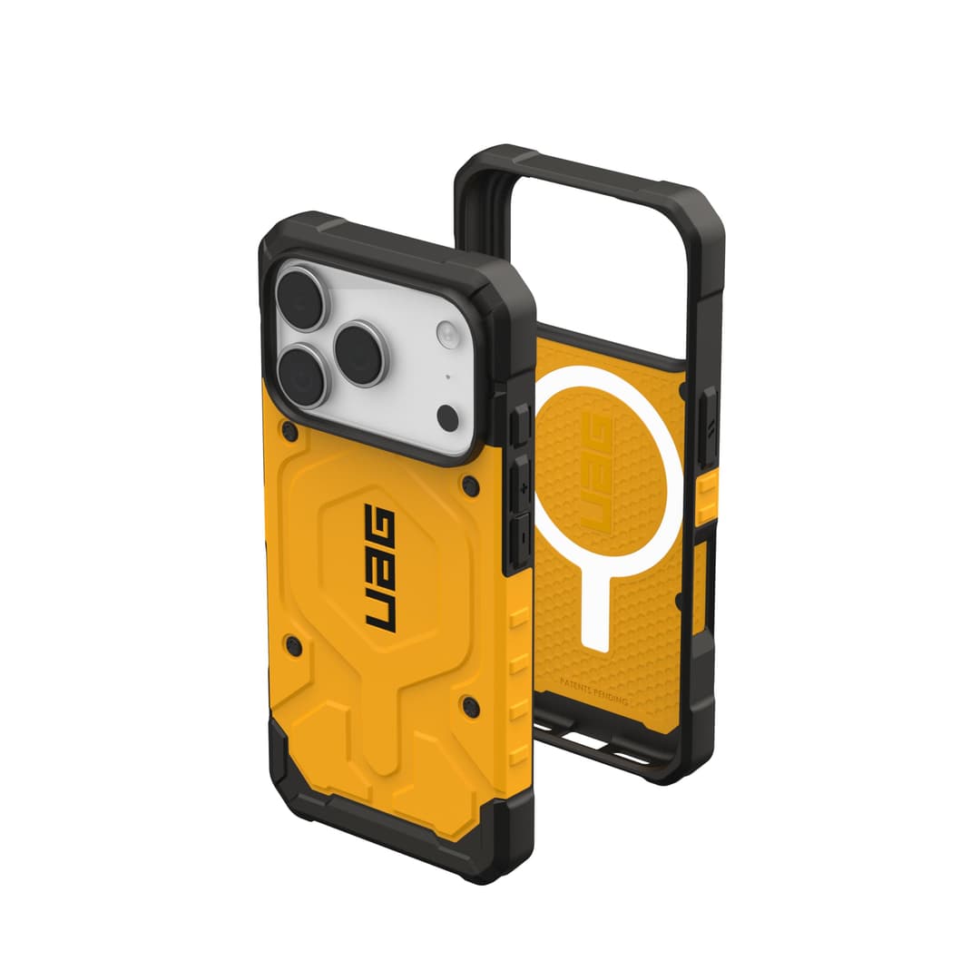 URBAN ARMOR GEAR UAG Designed for iPhone 17 Pro Case Pathfinder - Compatible with MagSafe Military Grade Protective Cover, Heritage Yellow