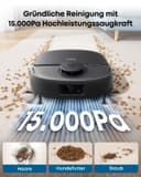 eufy C28 Robot Vacuum Cleaner, Self-Cleaning HydroJet Mop Roller, 15000Pa Turbo Suction, 5-in-1 Combo Vacuum and Mop, Anti-Tangle Design, AI Obstacle Avoidance - 5