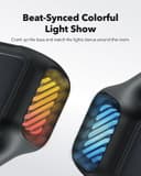 soundcore Anker Boom 2 Bluetooth Speaker, Outdoor Speaker with 80W, Subwoofer, BassUp 2.0, 24H Playtime, IPX7 Waterproof, Floatable, RGB Lights, Custom EQ, USB-C, Portable for Camping, Beach, Garden - 4