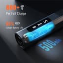 KATERK 64 Bits Precision Screwdriver Set, Mini Electric Screwdriver Set, Small Cordless Screwdriver with LED Light, Magnetic Storage, Repair Tool Kit for Electronics Phone Camera Laptop Watch - 4