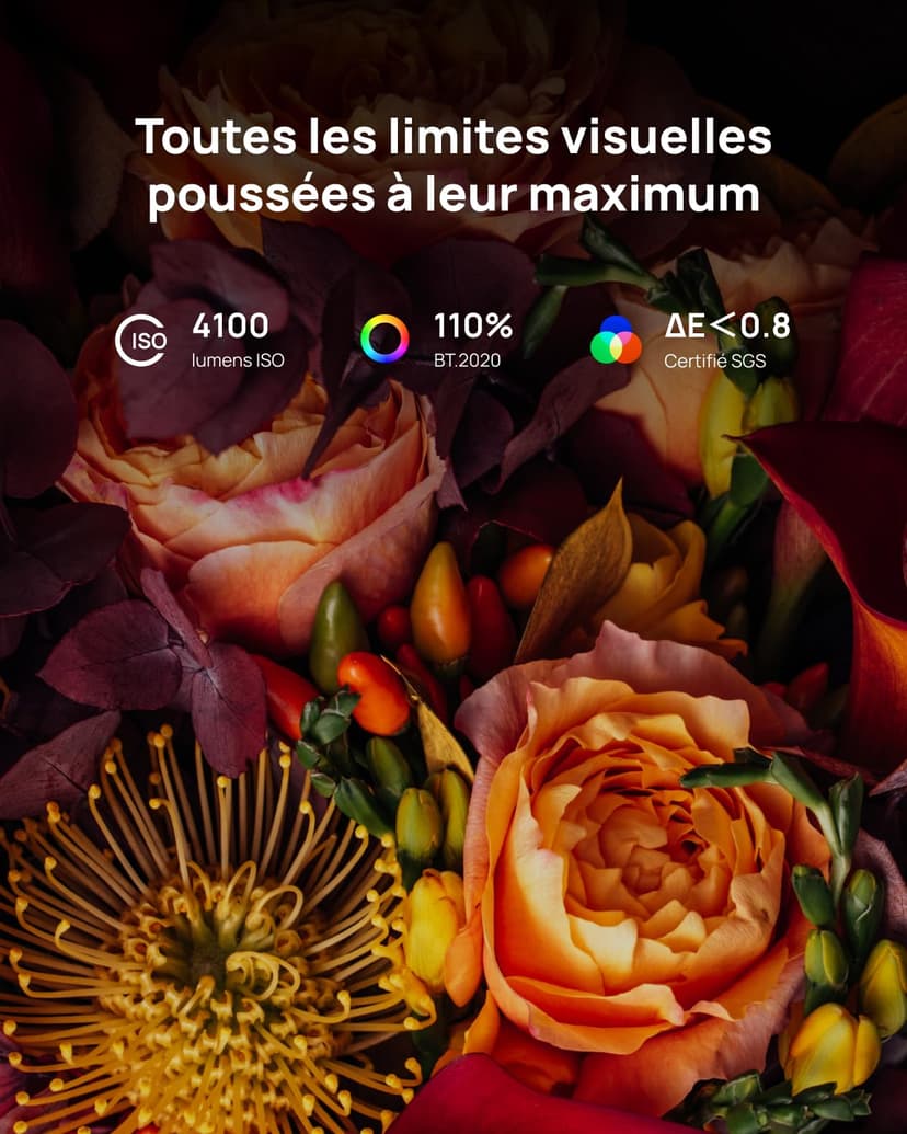 XGIMI Horizon 20 Pro Vidéoprojecteur Laser Triple RGB 4K, 4100 Lumens ISO,Compatible avec Google TV & Netflix, Zoom Optique & Lens Shift, IMAX Enhanced, Dolby Vision, Contraste 20 000:1, Écran 300" - 2