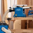 Scheppach HMS850 Planer Thicknesser | 1250W 8000 RPM | 204mm Width | 120mm Height | Hand Crank Height Adjustment - 8