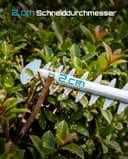 SEESII Telescopic Hedge Trimmer Battery 20 Inches, Lightweight 3.9 kg for Elderly and Women, 4.4 m Reach, 600 W Motor with 2 x 4.0Ah Batteries, Adjustable Head 135°, Electric Hedge Trimmer for High - 5