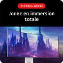 LG Ultragear™ 34GS95QE-W.AEU Ecran PC Gaming 34" - Dalle OLED résolution QHD (3440x1440), 0.03 ms GtG 240Hz, DisplayHDR™ TrueBlack 400, DCI-P3 98.5% (CIE1976), AMD FreeSync Premium Pro, NVIDIA G-Sync - 2