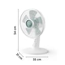 ROWENTA - Ventoinha de Mesa Turbo Silence VU2740F0 - 8