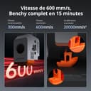 ANYCUBIC Kobra S1 Combo 3D Printer, Drying and Printing in One, Stunning 4-8 Color, 600mm/s Ultra-Fast Multicolor Printing, Suitable for All Major Filaments, Print Size 250 x 250 x250 mm - 6