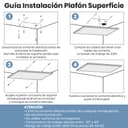 LED ATOMANT LED Ceiling Panel Surface 120 x 30 cm 48 W, CCT (Warm, Neutral and Cool White Colour Selector), 5000 Lumens, Driver Included - 8