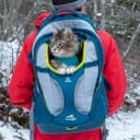 Kurgo G-Train Pack, Carrier Backpack for Small Dogs and Cats, Ideal for Hiking or Travel, Waterproof Bottom, Ink Blue - 7