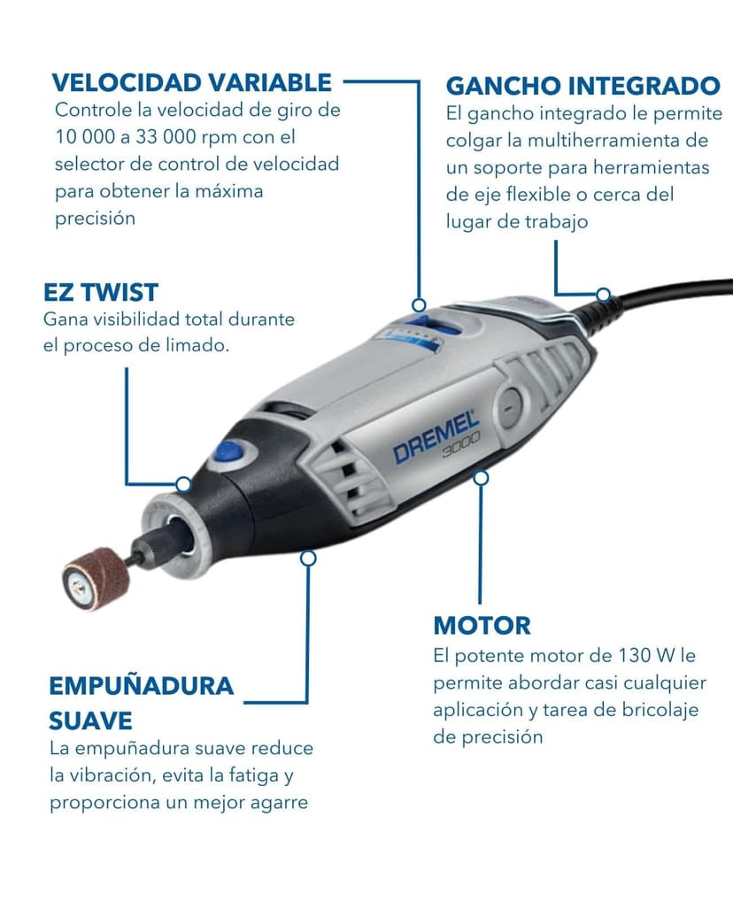 Dremel 3000-5 Multitool 5tlg. - 3