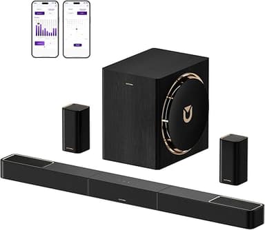 ULTIMEA Skywave X60 7.1.4ch Barre de Son TV sans Fil avec…
