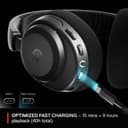 SteelSeries Arctis Nova 3P Wireless - PS5 Headset - Gaming Headset - Mobile App Control - 40 HR Battery with fast charging - Compatible with PlayStation, PC, Switch - 2.4GHz/Bluetooth - Black - 4