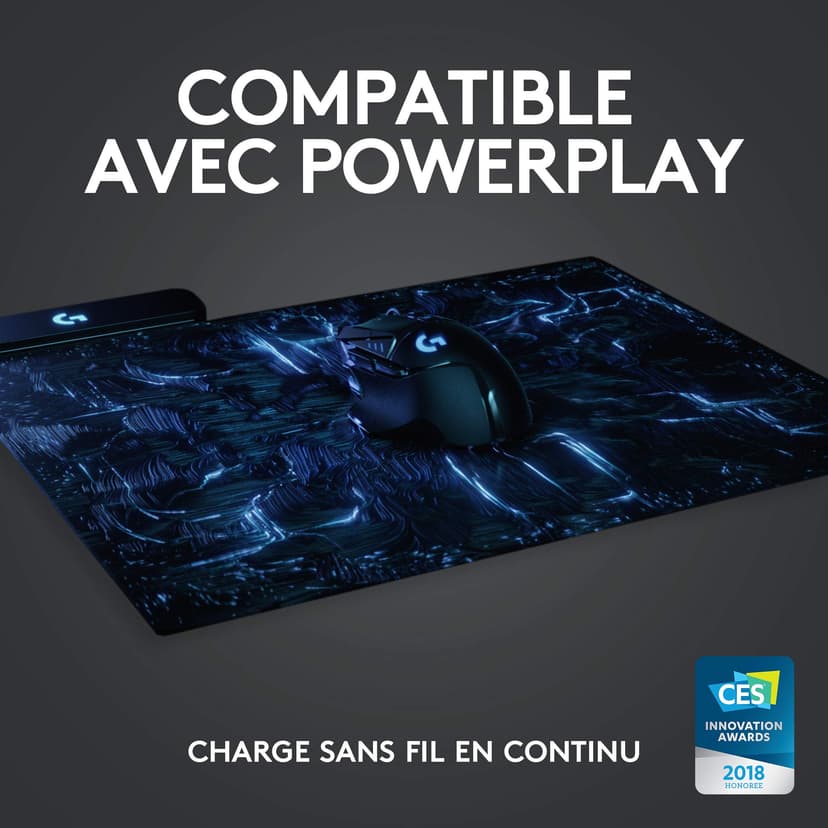 Logitech G502 LIGHTSPEED Souris sans Fil, Capteur Gaming HERO 25K, 25 600 PPP, RGB, Ultra-Léger, 11 Boutons Programmables, Batterie Longue Durée, POWERPLAY-compatible, PC, EU Packaging - Noire - 5