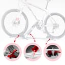 Atera 08227 Car bike carrier Giro AF+, silver - Car roof rack - for 1 bike up to 17 kg payload - 4