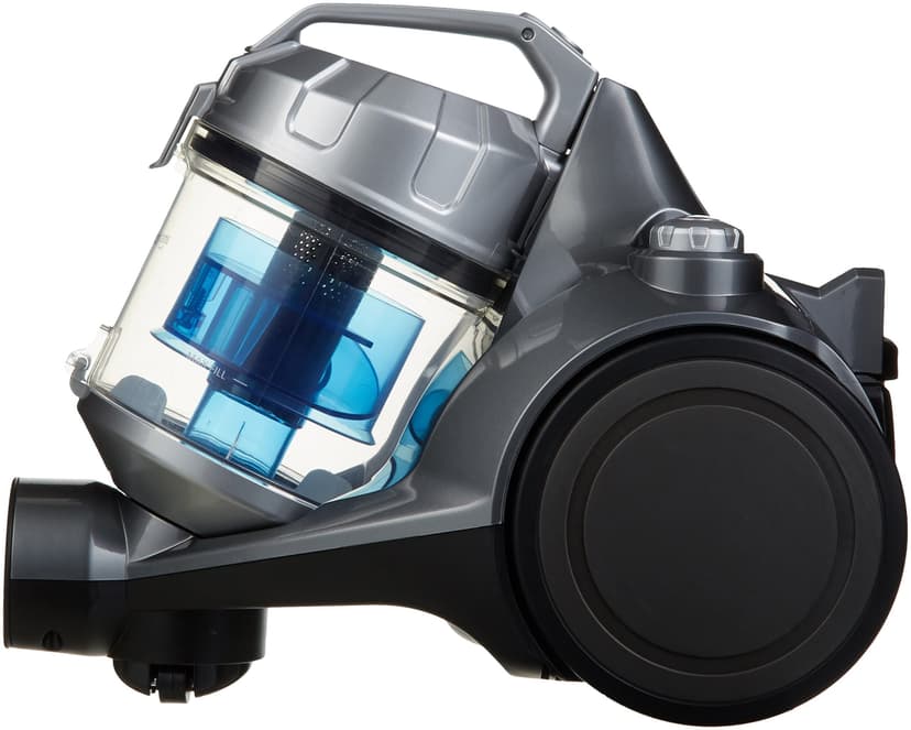 Amazon Basics 15KC-71EU4 Aspirateur sans Sac à Cylindre, Puissant pour Sols Durs et Tapis, Filtre Hepa, Compact et Léger, 700 W, 1,5 L, Noir/Bleu - 6