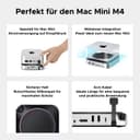 UGREEN Station d'accueil et Support pour Mac Mini M4 et M4 Pro Docking Station Hub USB C avec Boîtier M.2 NVME SSD DisplayPort 4K 240Hz 144Hz 5 USB 3.2 4A1C 10Gbps Fente SD TF 3.5mm Aux - 8