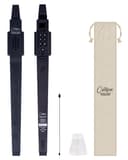 Carry-on Digital Wind Instrument - 10 Instrument Voices, Built-In Speaker, USB Rechargeable Battery, Headphones Output, Midi Over Bluetooth, Digital Recorder - Black - 1