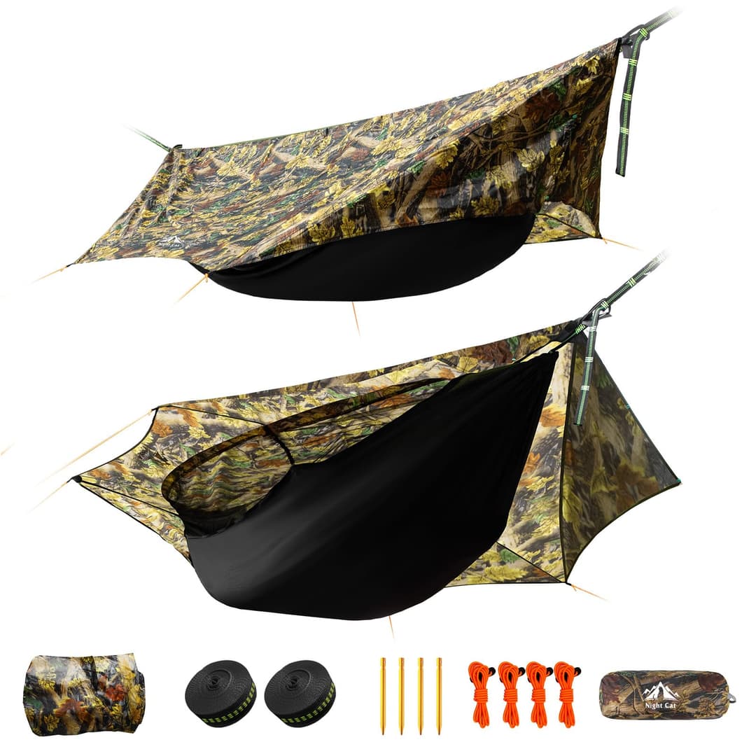 Night Cat Hamac Moustiquaire 1 Personnes: Imperméable Ham…