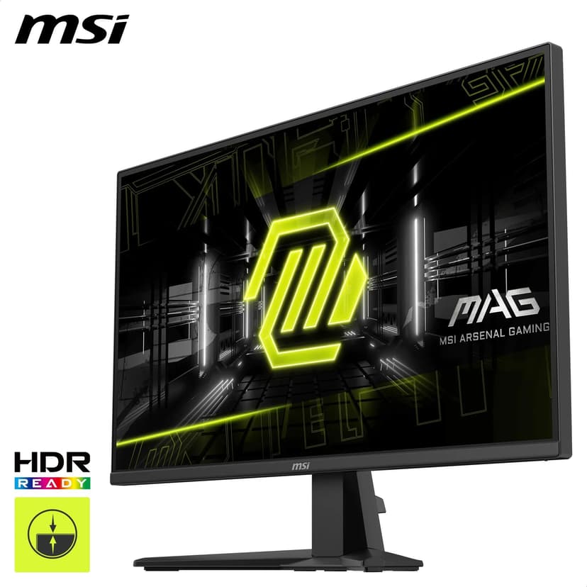 MSI MAG 275QF Écran Gaming 27" WQHD - Dalle Rapid IPS 2560 x 1440, 180 Hz / 0,5 ms (GtG, Min.), Gamme de Couleurs sRGB 101%, AMD FreeSync, HDR Ready - DisplayPort 1.4, HDMI 2.0b (WQHD 144Hz) - 3