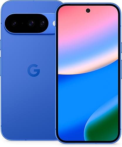 Google Pixel 10 - Unlocked Android Smartphone with Gemini, Advanced Triple Rear Camera, 24+ Hour Battery and 6.3" Actua Display - Indigo, 256GB