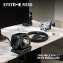 Logitech G RS50 System, configuration de volant de simulation de course en 3 pièces - base de volant RS50 avec Direct Drive 8 Nm, RS Wheel Hub avec 13 boutons et RS Round Wheel 28 cm - Xbox/PC - Noir - 3